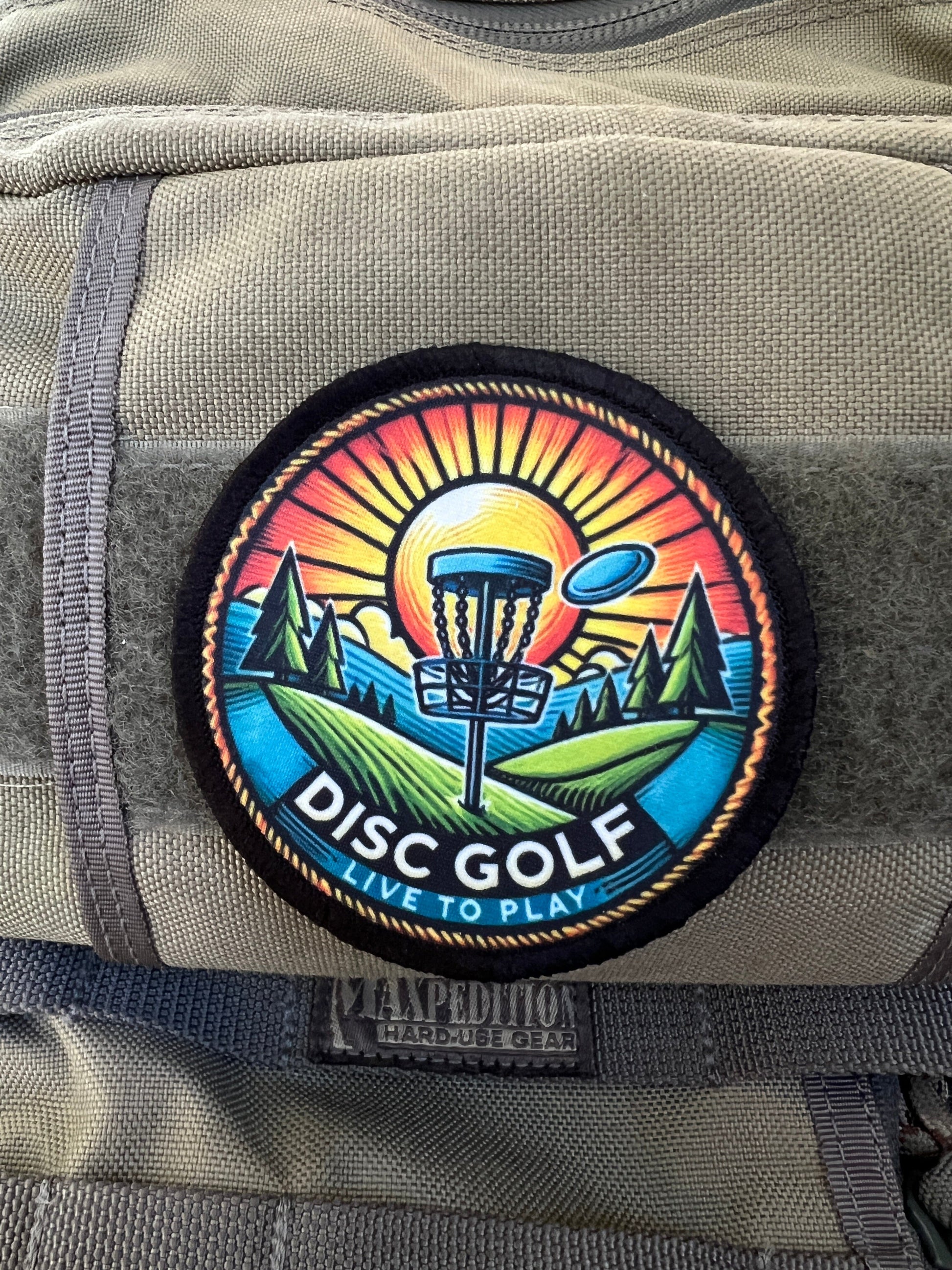 Disc Golf Live to Play Morale Patch.jpg