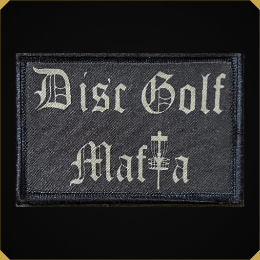 Disc Golf Mafia Morale Patch