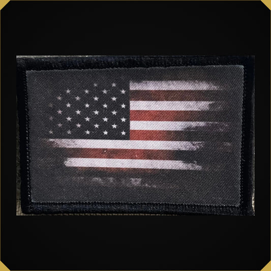 Distressed American Flag Morale Patch