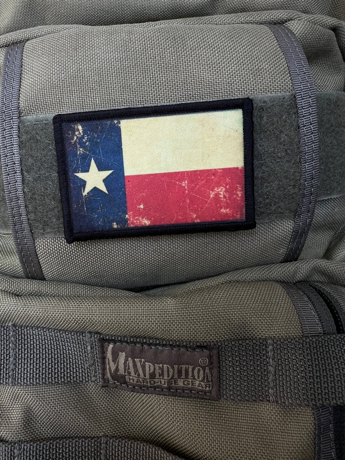 Distressed Texas State Flag Morale Patch