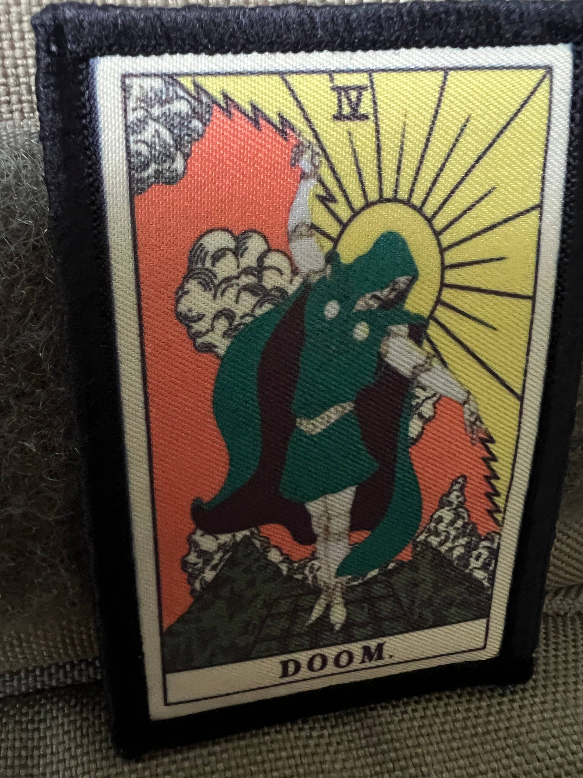 Dr Doom Tarot Card Morale Patch