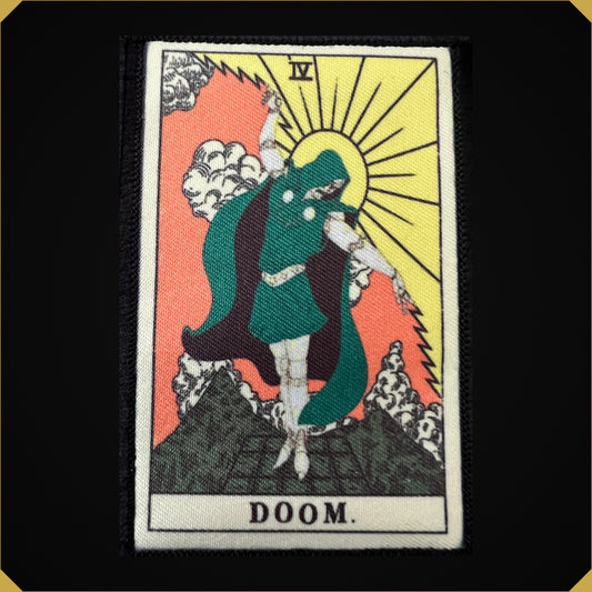 Dr Doom Tarot Card Morale Patch