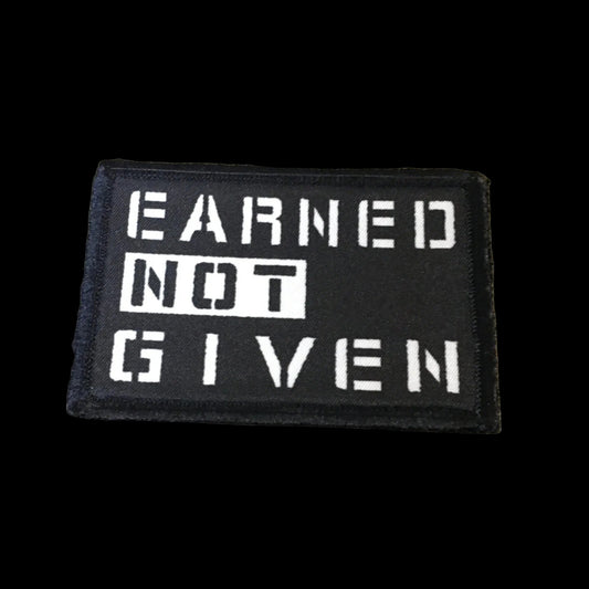 Earned Not Given Morale Patch
