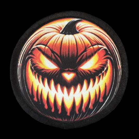 Evil Pumpkin Halloween Morale patch