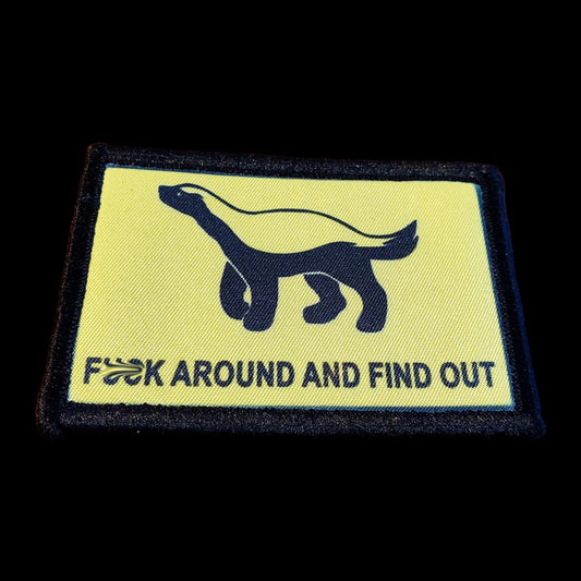 FAFO Honey Badger Morale Patch