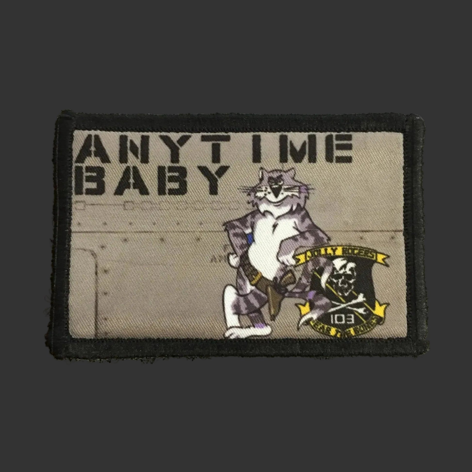 Anytime Baby F14 Tomcat Top Gun Morale Patch