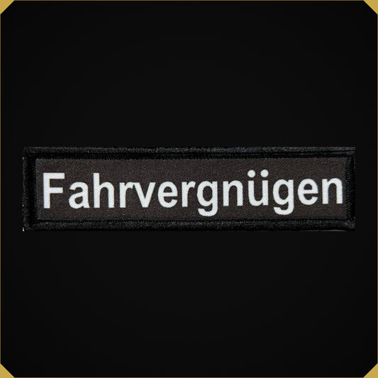 1x4 Fahrvergnugen Morale Patch