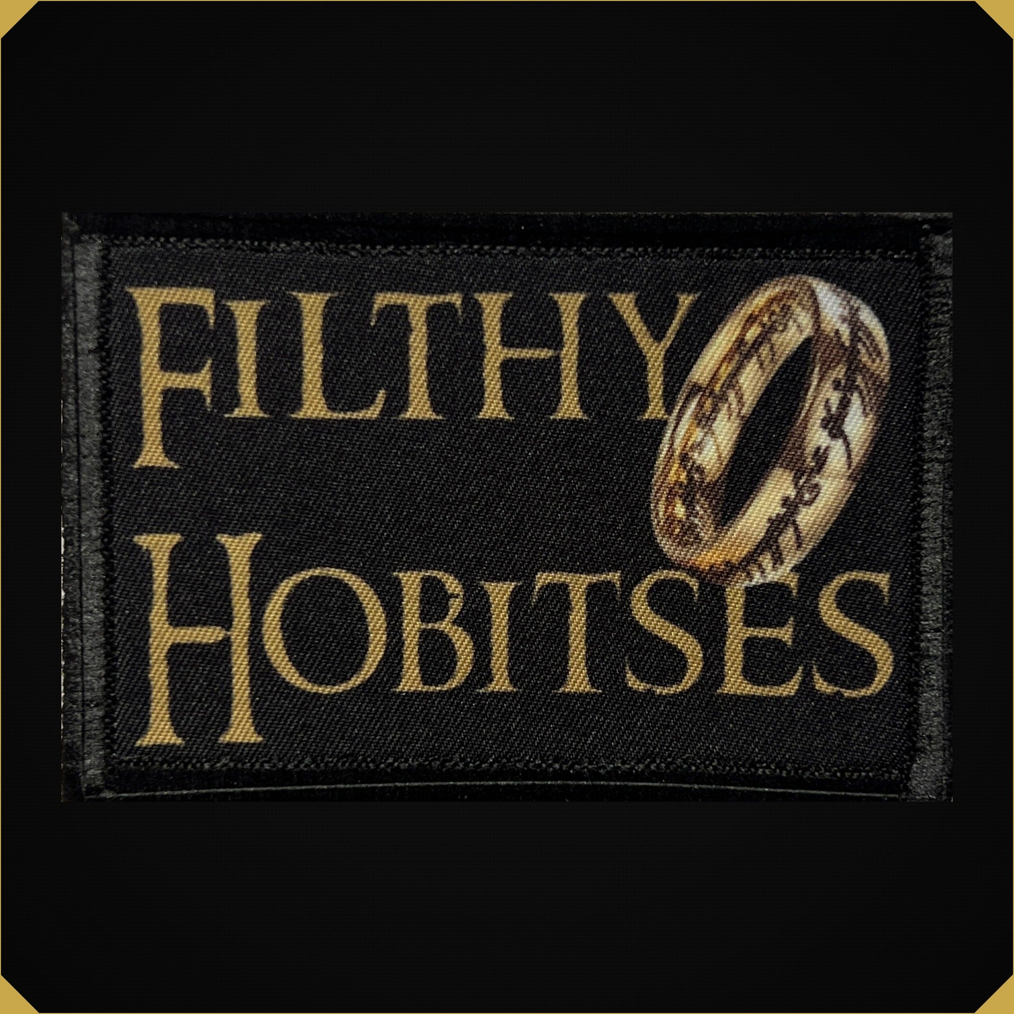 Filthy Few Patch Redheaded T-Shirts Filthy Hobitses Lord of the Rings Hook & Loop Morale ...