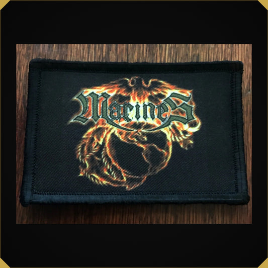 Firey USMC Logo Morale Patch