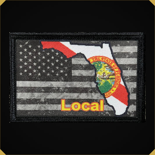 Florida  Local USA Flag  Morale Patch