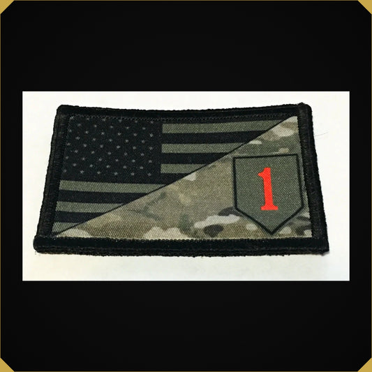 Full Color 1st Infantry Division Morale Patch