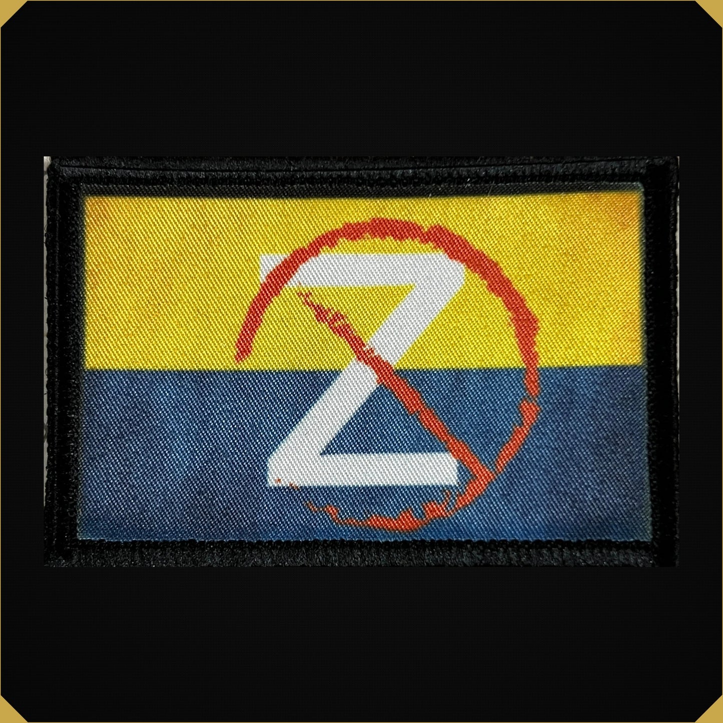 Full Color Anti Russia / Russian Z Ukraine Morale Patch