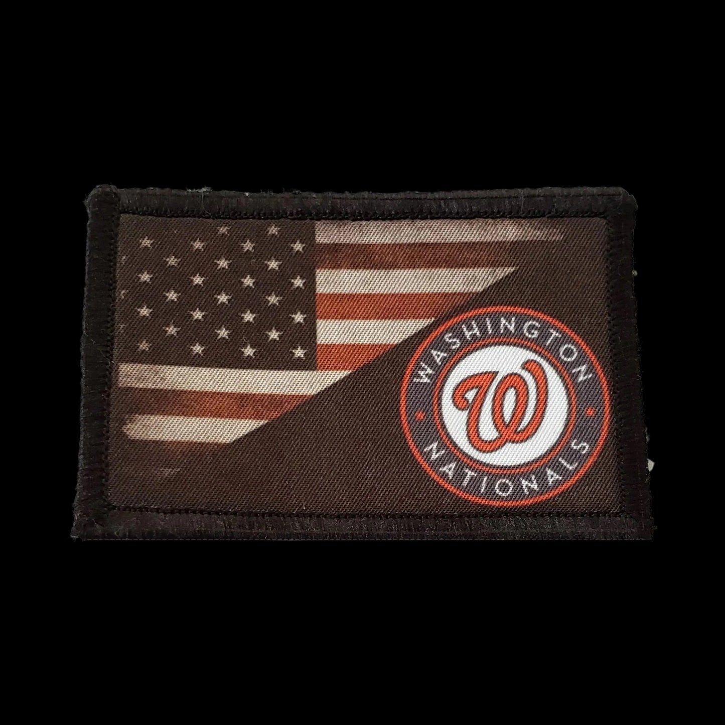 Full Color Washington Nationals USA Flag Morale Patch