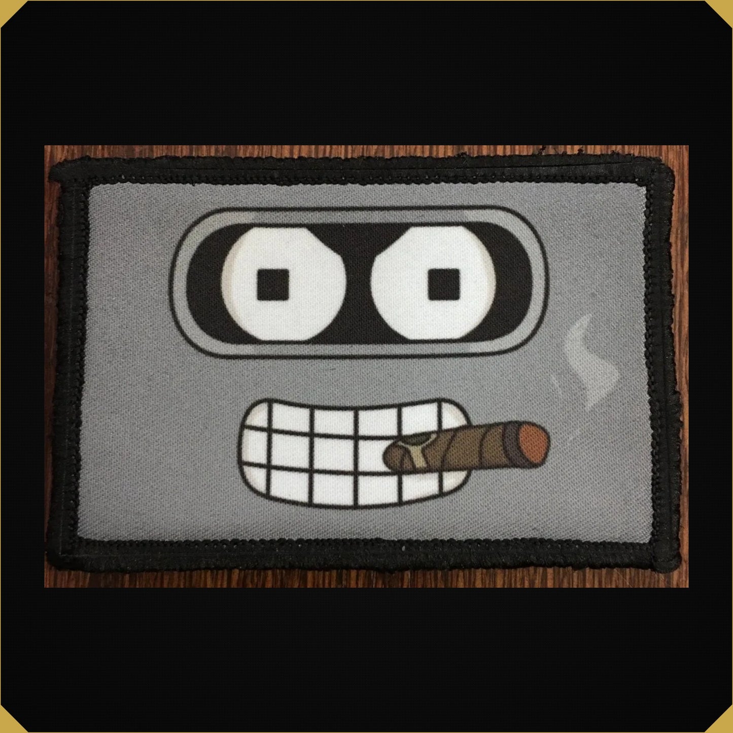 Futurama Bender Morale Patch