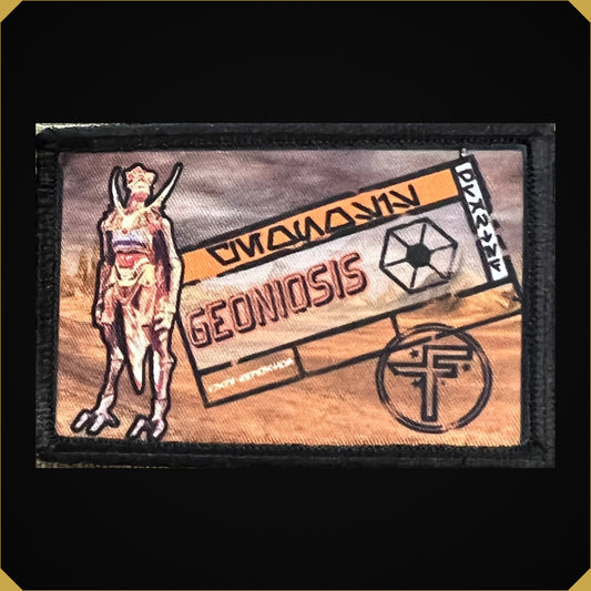Geonosis Star Wars Passport Stamp Morale Patch