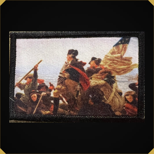 George Washington crossing the Delaware Morale patch