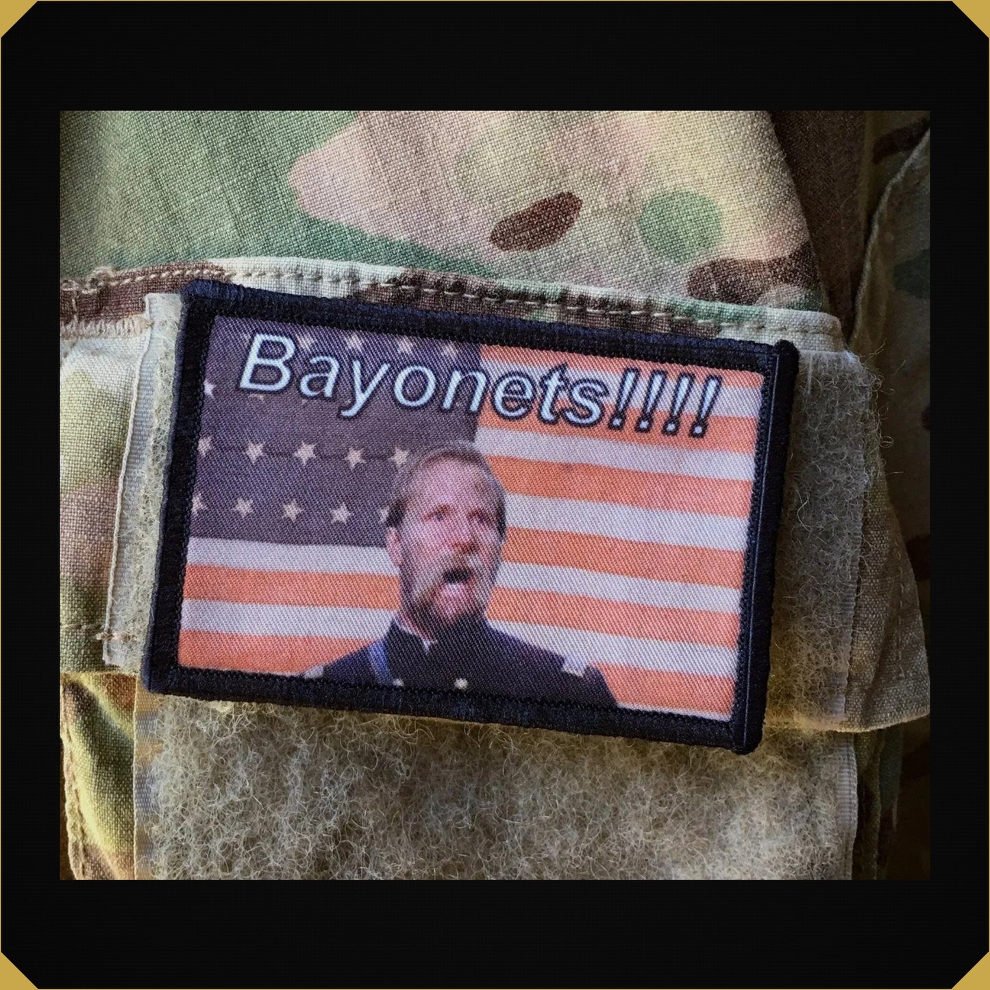 Gettysburg Movie Little Round Top 'Bayonets!' Morale Patch