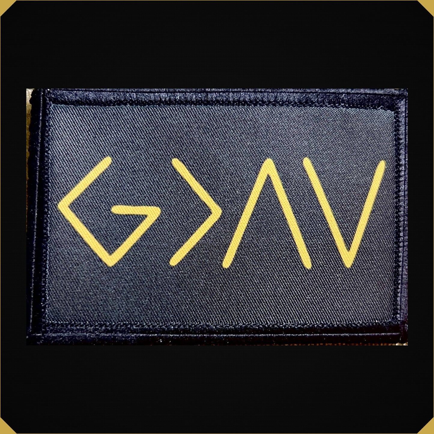 God Is Greater Than The Highs and Lows Morale Patch