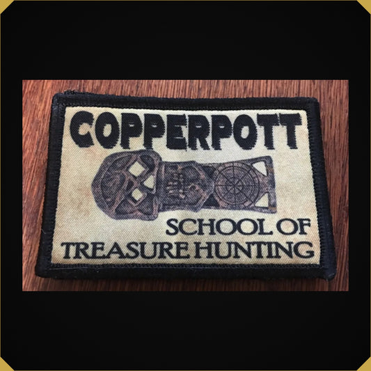 Goonies Copperpot School of Treasure Hunting Morale Patch