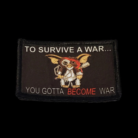 Gremlins Gizmo Rambo Morale Patch