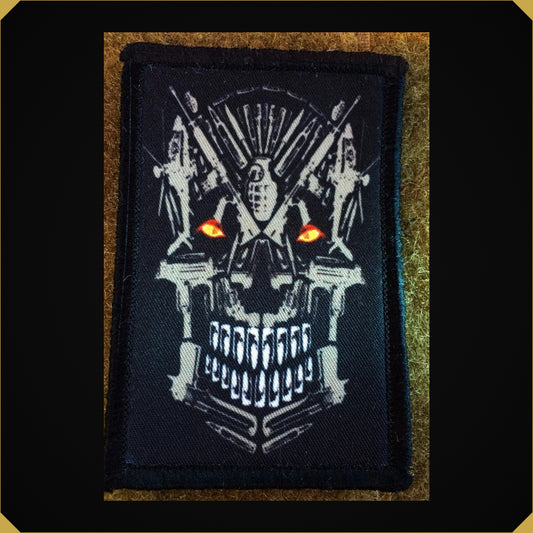 Gun Skull Morale Patch