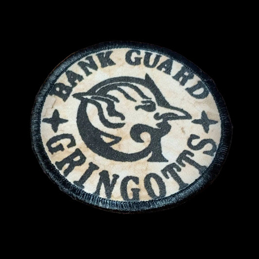 Harry Potter Gringotts Bank Guard Morale Patch