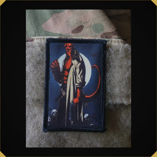 Hellboy Comic Morale Patch