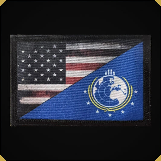 Helldivers 2 Super Earth Flag Morale Patch (Copy)