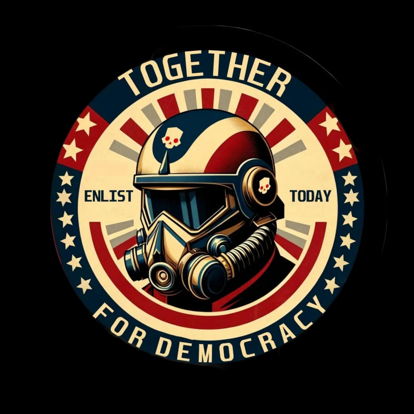 Helldivers2 Together For Democracy Morale Patch