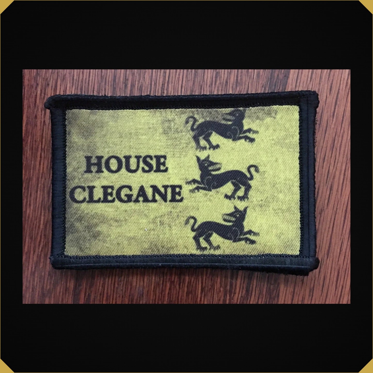 House Clegane Sigil Game of Thrones Morale Patch