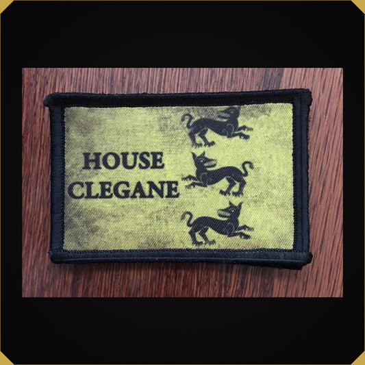 House Clegane Sigil Game of Thrones Morale Patch