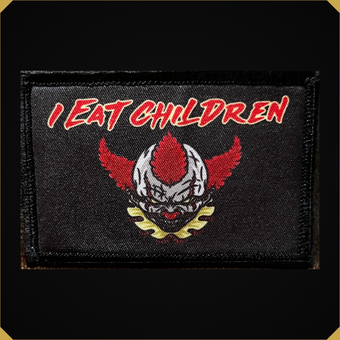 I Eat Children Clown Morale Patch
