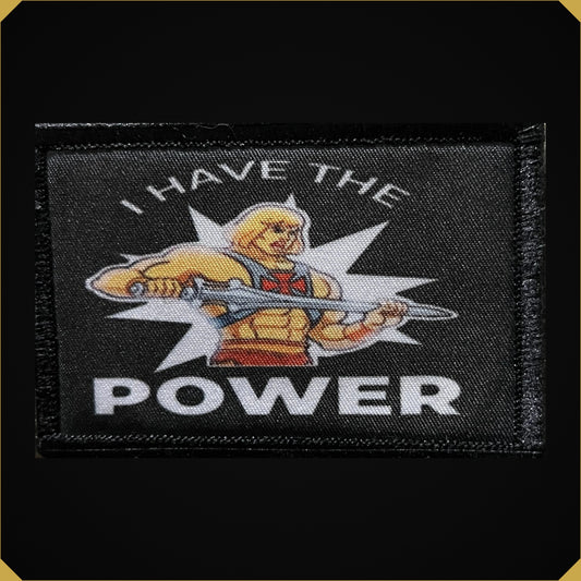 'I Have The Power' 2x3 He-Man / Masters of the Universe themed Morale Patch