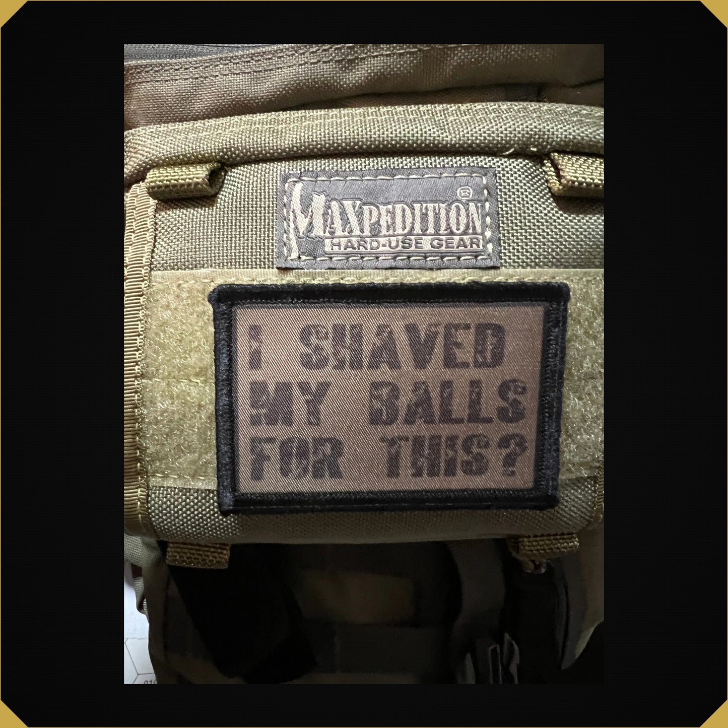 I Shaved My Balls for This Morale Patch