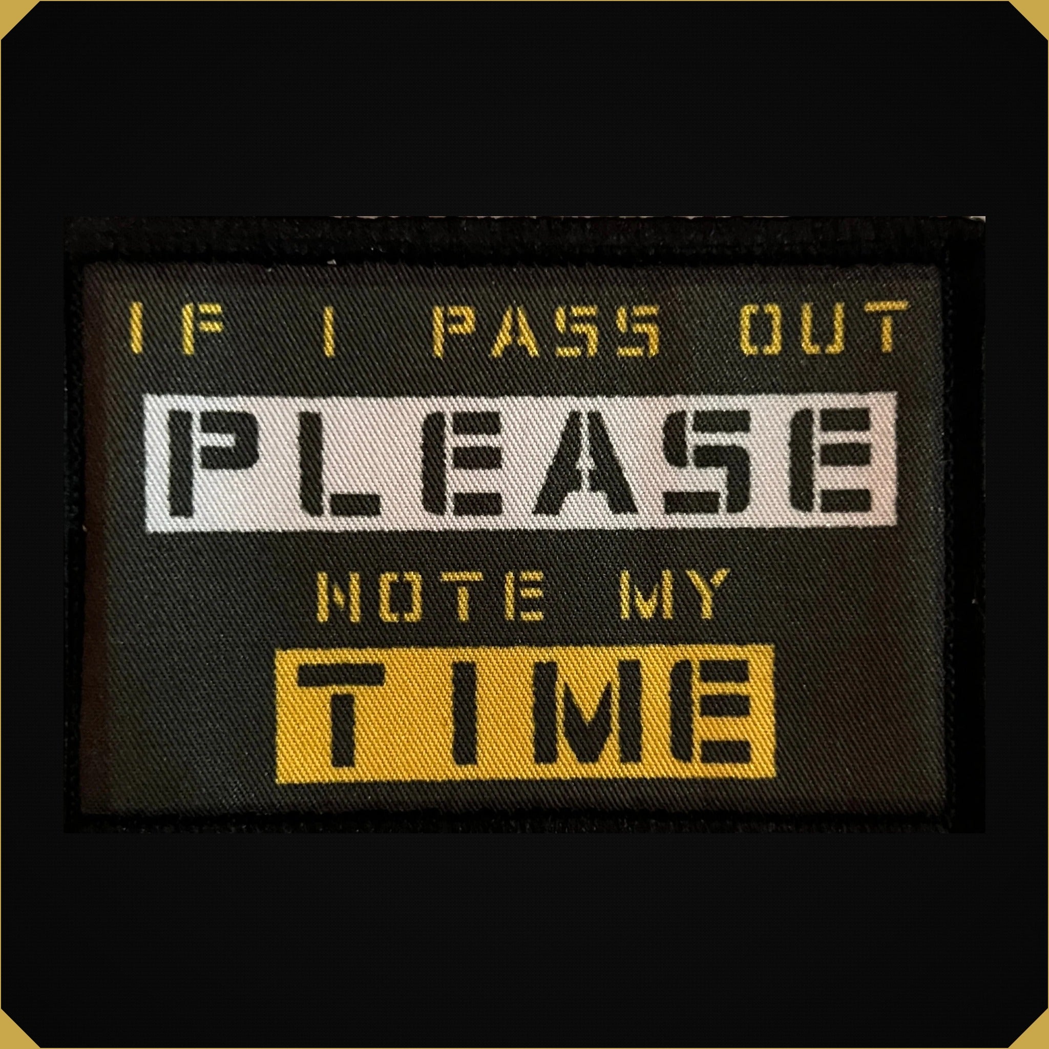 Redheaded T-Shirts If I Pass Out Please Note My Time Hook & Loop Morale ...