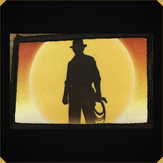 Indiana Jones Against the Setting Sun Morale Patch