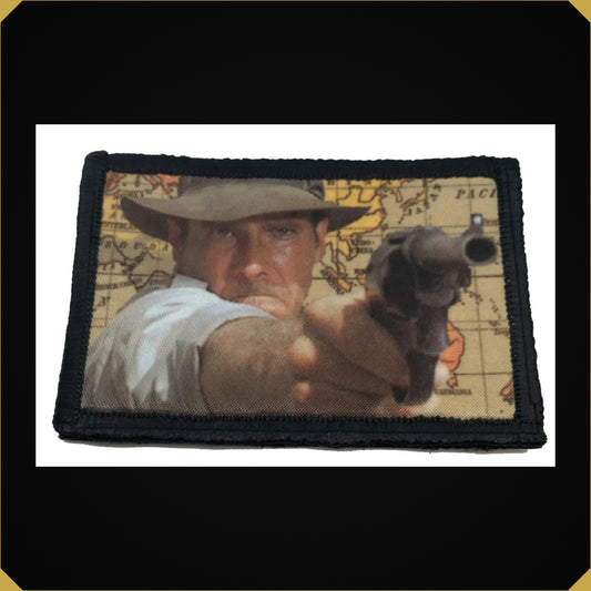 Indiana Jones Revolver Morale Patch