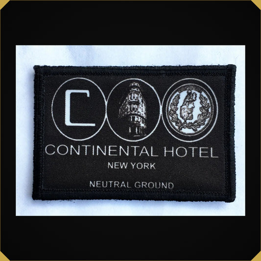John Wick Hotel Continental Morale Patch