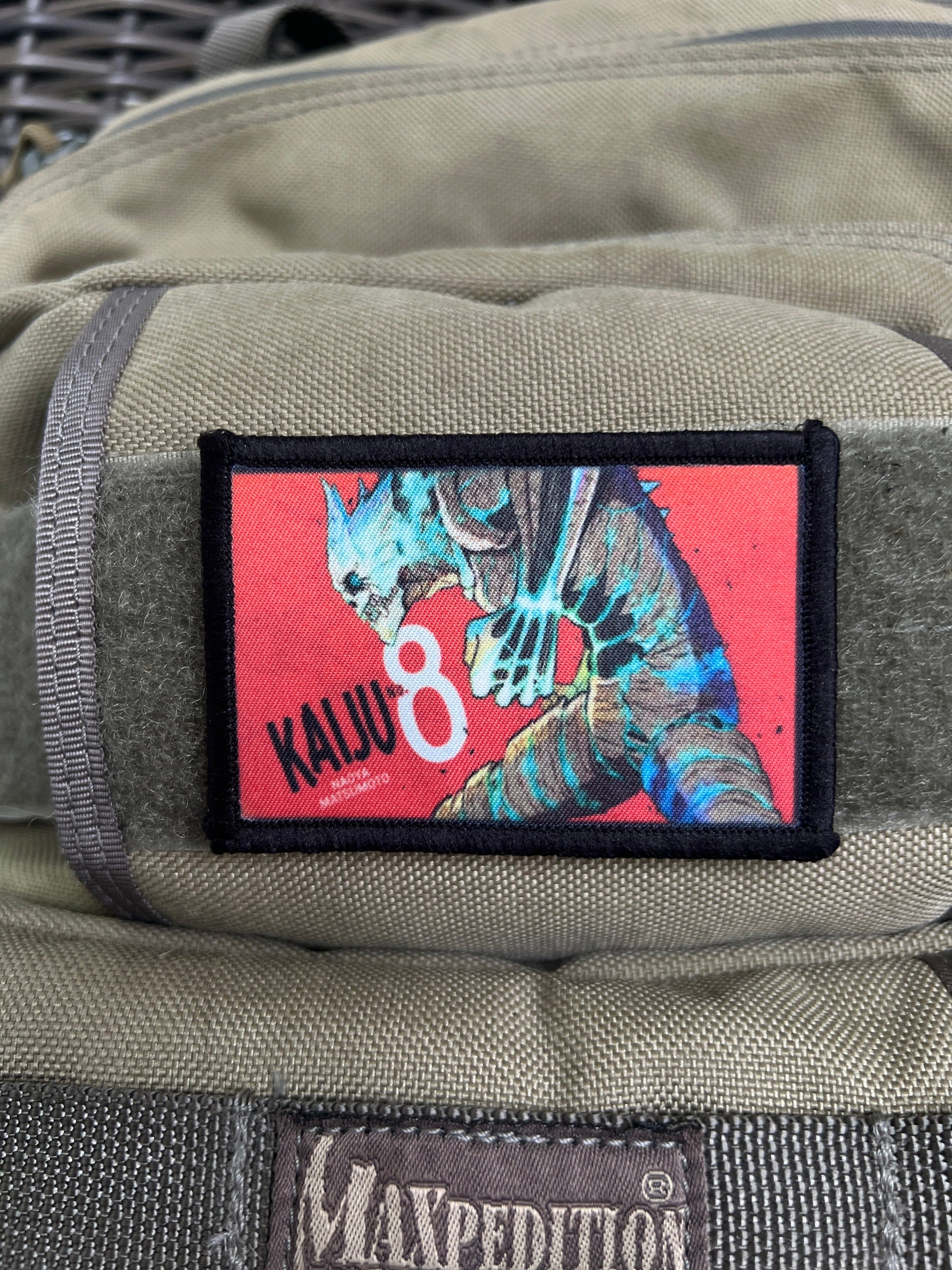 Kaiju No.8 Morale Patch Morale Patches Redheaded T Shirts 