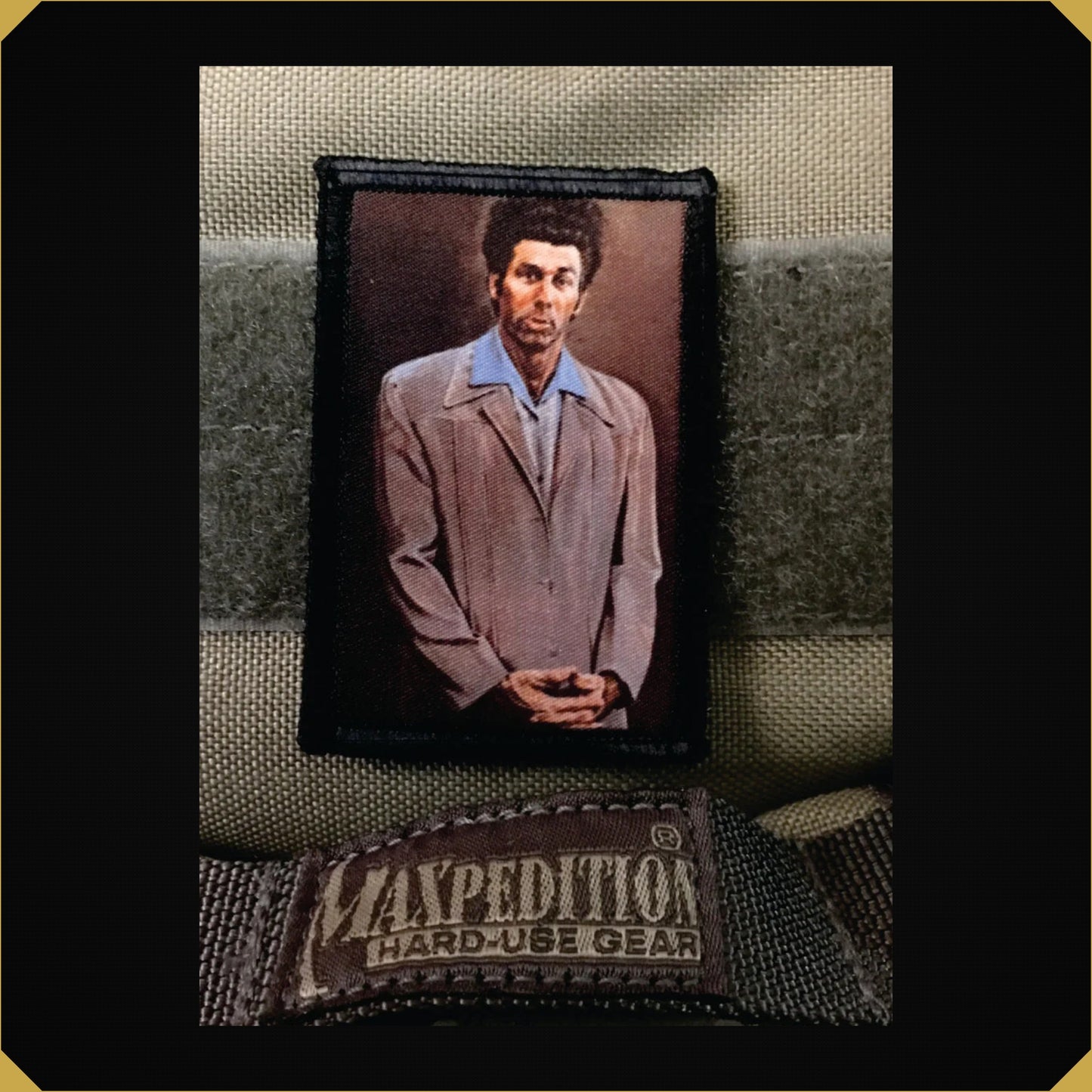 Kramer Painting Seinfeld Morale Patch