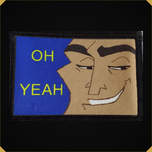 Kronk Oh Yeah Emperor's New Groove Morale Patch