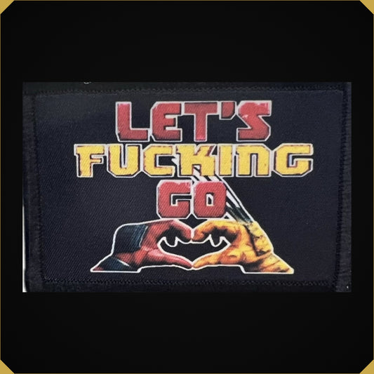 Deadpool/Wolverine 'Let's Fucking Go' Morale Patch