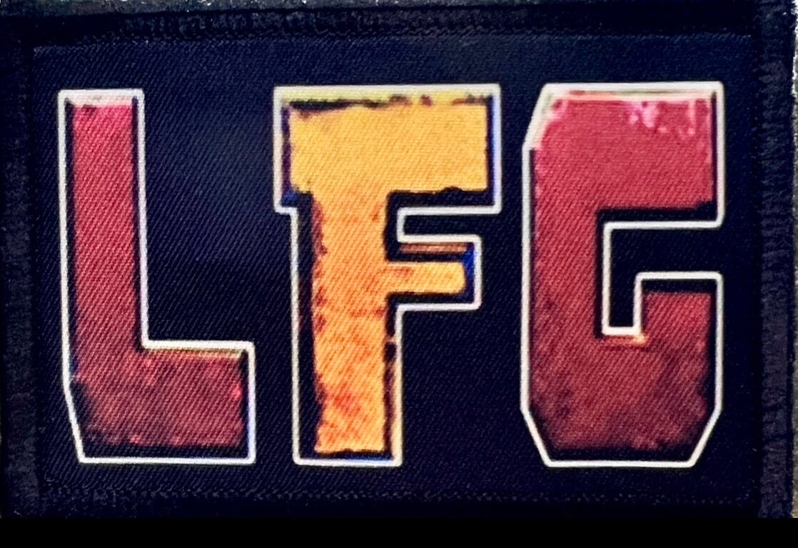 Deadpool Wolverine Deadpool 3  Lets fucking go lfg Velcro Morale Patch 2