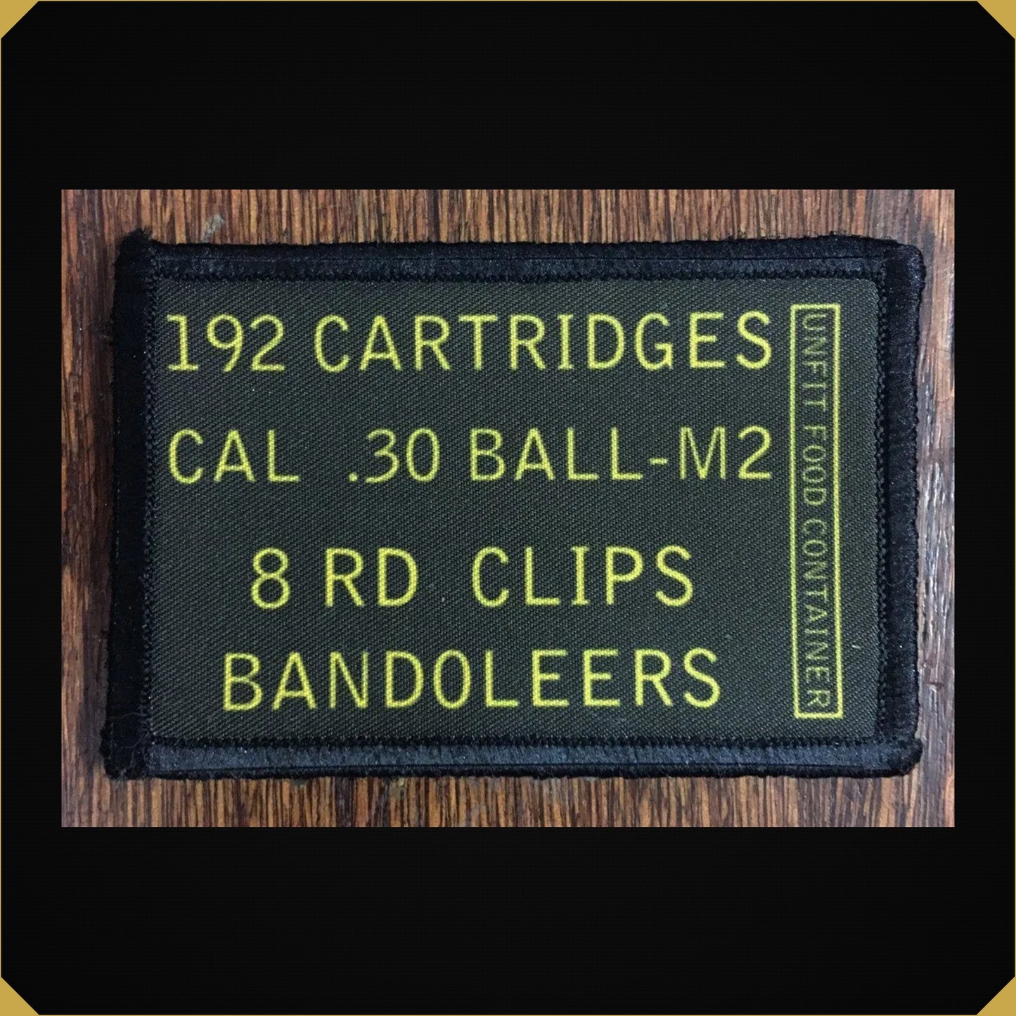 M1 Garand Ammo Can Morale Patch