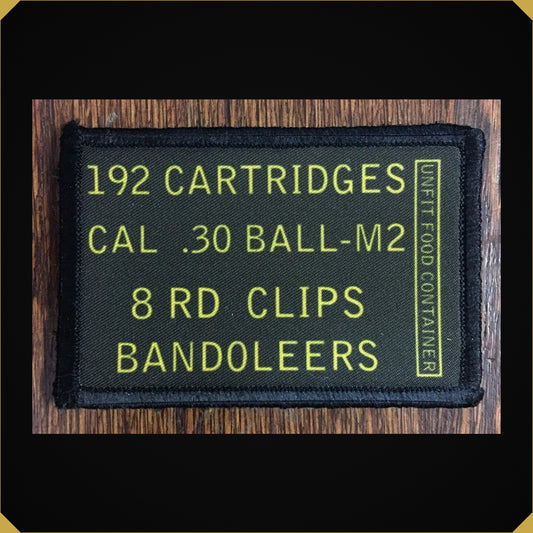 M1 Garand Ammo Can Morale Patch