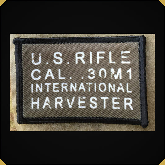 M1 Garand International Harvester Receiver Patch