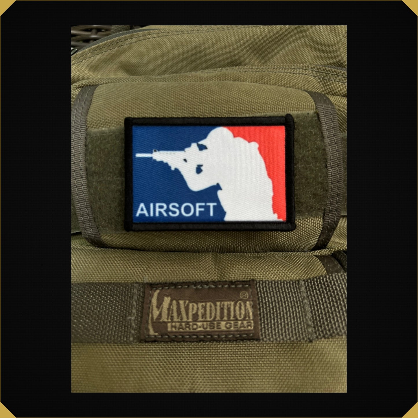 Major League Airsoft Morale Patch