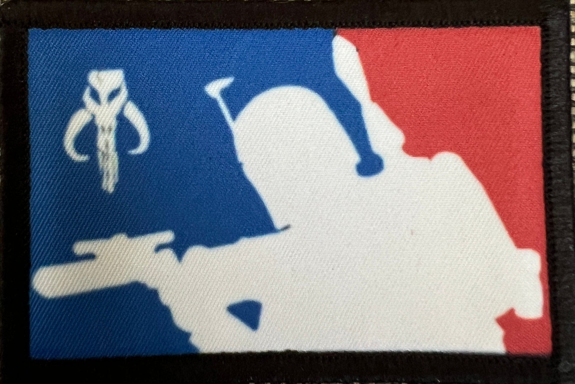 Major League Bounty Hunter Boba Fett Morale Patch Morale Patches Redheaded T Shirts 