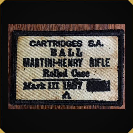 Martini Henry Ammo Morale Patch