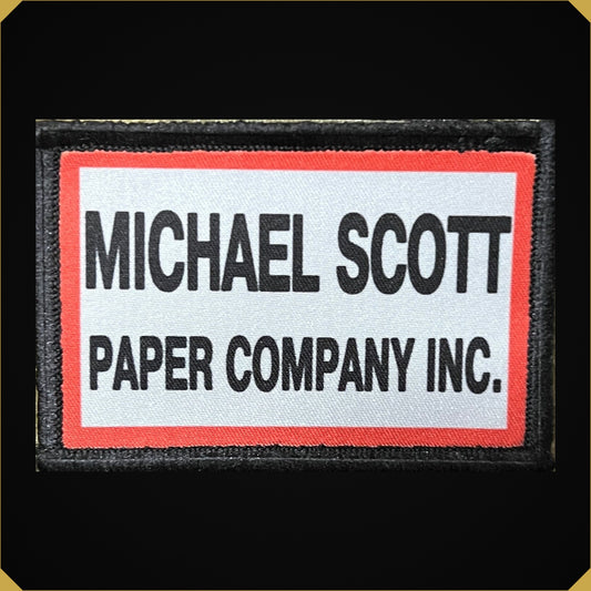 Michael Scott Paper Company Morale Patch